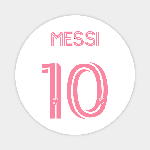 Messi Inter Miami Magnet by Alfa Centauri